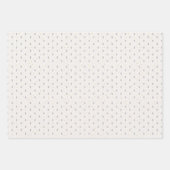 Waldbaum und Sterne Geschenkpapier Set (Vorderseite 3)