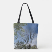 Waldbäume Doppelseitiges Totgebäck Tasche (Rückseite)