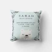 Waldbäume Geburtsstaten - Bärenpilz Kissen (Vorderseite)