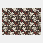 Waldbäume im Herbst Geschenkpapier Set (Vorderseite 2)