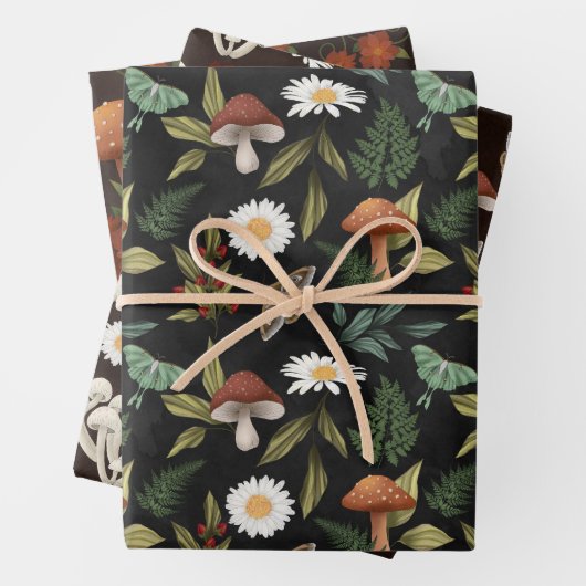 Waldbäume im Herbst Geschenkpapier Set (Beispiel)