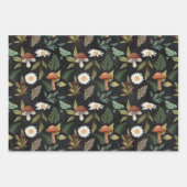 Waldbäume im Herbst Geschenkpapier Set (Vorderseite)