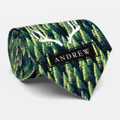 Waldbäume Krawatte (Gerollt)