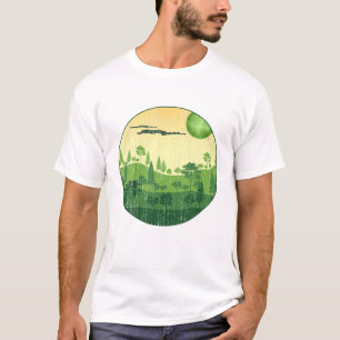 Waldbäume Landschaft Natur T-Shirt