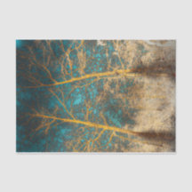 Waldbaumen Aquamarine Sky Winter Wald Negative