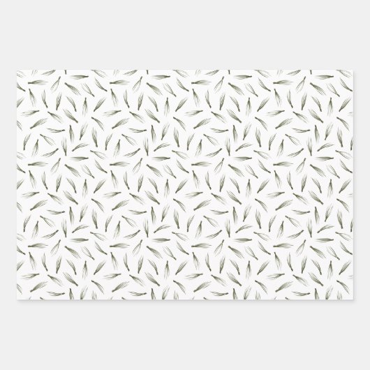 Waldbaumen Hochzeitsgeschenkpapier-Blätter Geschenkpapier Set (Vorderseite 3)