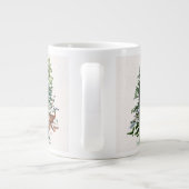 Waldbaumen von Evergreen Jumbo-Tasse (Rückseite)