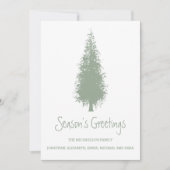 Waldbaumen Weihnachten (Vorderseite)