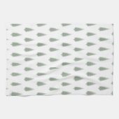 Waldbaumen Weihnachten Geschirrtuch (Horizontal)