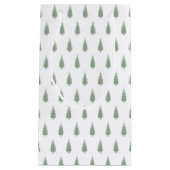 Waldbaumen Weihnachten Kleine Geschenktüte (Vorderseite)