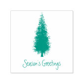 Waldbaumen Weihnachten Permastempel (Design)
