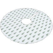Waldbaumen Weihnachten Polyester Weihnachtsbaumdecke (Schrägansicht)