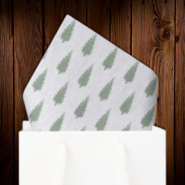 Waldbaumen Weihnachten Seidenpapier