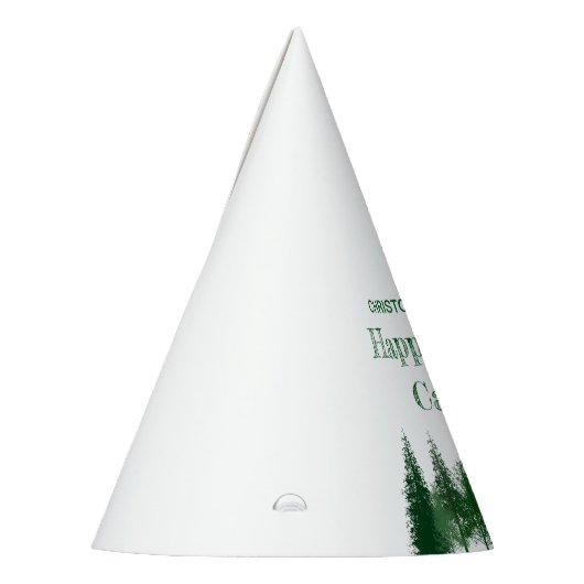 Waldbaumen zum Geburtstag Partyhütchen (Links)