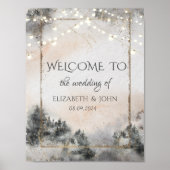 Waldbaumwald Poster (Vorne)