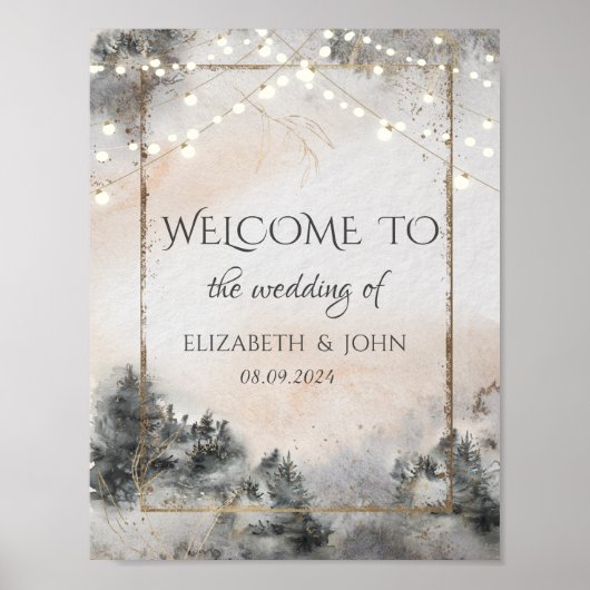 Waldbaumwald Poster (Vorne)