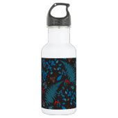 Waldbeeren, Blätter und Bugs 1 Edelstahlflasche (Vorderseite)