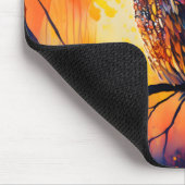 Waldbeobachter, Waldbewohner, Eule Mousepad (Ecke)