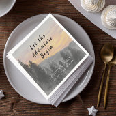 Waldberg Lasse die Adventure Begin Wedding Serviette