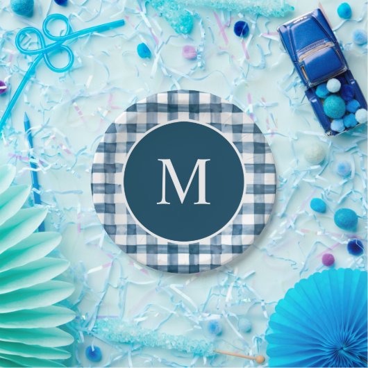 Waldberg Rustikales Erlebnis Mit Monogramm Pappteller (Party)