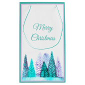 Waldbeutel (Türkis) Kleine Geschenktüte (Rückseite)