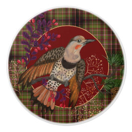 Waldbewaldung und Nordflicker Keramikknauf