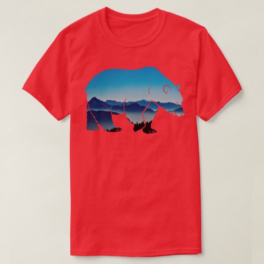 Waldbewohner Forester tragen Waldtiere T-Shirt (Design vorne)