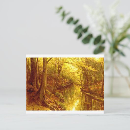 Waldbilder-8 Postkarte (Stehend Vorderseite)