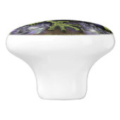 Waldblätterdrache Keramikknauf (Seitenansicht)