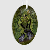 Waldblätterdragon~magnet Ornament (Vorderseite)