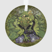 Waldblätterdragon~magnet Ornament (Rückseite)