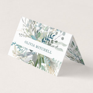 Waldblätterung Visitenkarten