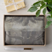 Waldblick im Winter durch Sientje Mesdag-van Houte Seidenpapier (Geschenk)