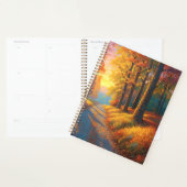 Waldblumen und herbstliche farbenfrohe Kunst Planer (Anzeige)