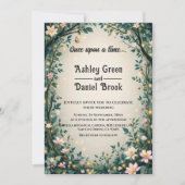 Waldblumenmesse auf dem Waldgebiet Einladung (Vorderseite)