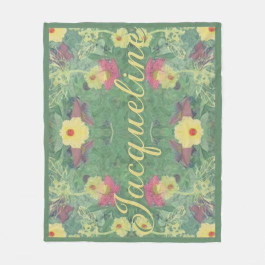 Waldböden Fleecedecke (Vorderseite)