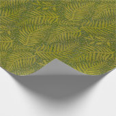 Waldboden grün geschenkpapier (Ecke)