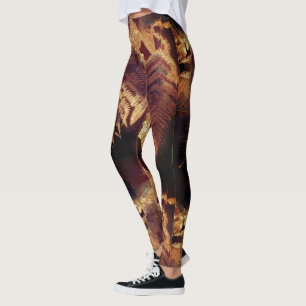 Waldbodenausdruck  leggings