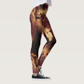 Waldbodenausdruck Leggings (Rechts)
