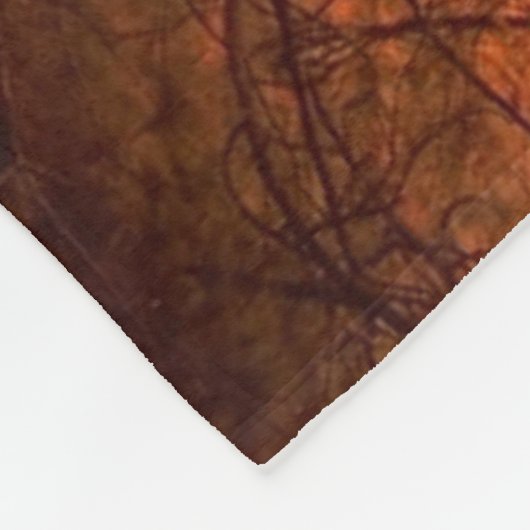 Waldbrand Fleecedecke (Ecke)