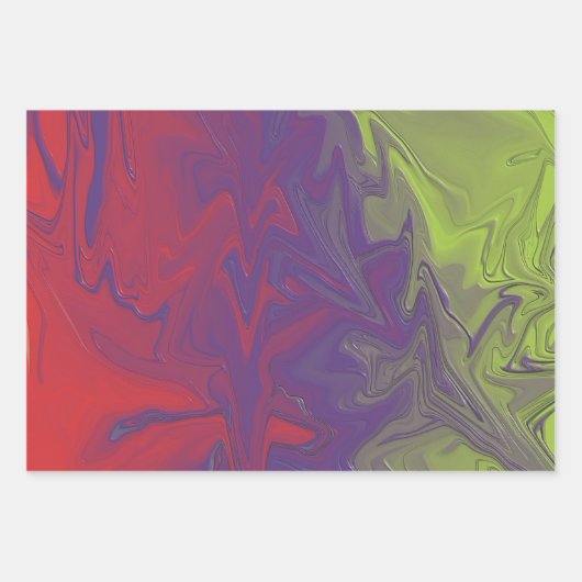 Waldbrand Geschenkpapier Set (Vorderseite)