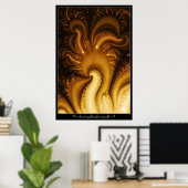 Waldbrand Poster (Heimbüro)