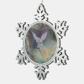 Waldbrand Snowflake Ornament (Rechts)