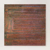 Waldbrand (von Gustav Klimt) Puzzle (Horizontal)