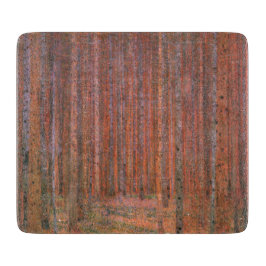 Waldbrand (von Gustav Klimt) Schneidebrett