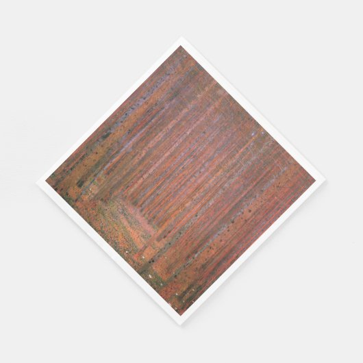 Waldbrand (von Gustav Klimt) Serviette (Ecke)