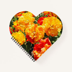 Waldbrände-Blume Notizblock