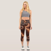 Waldbrände Capri Leggings (Vorderseite)