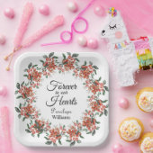 Waldbrände in liebenswertem Gedächtnis Pappteller (Party)