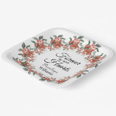 Waldbrände in liebenswertem Gedächtnis Pappteller (Gewinkelt)